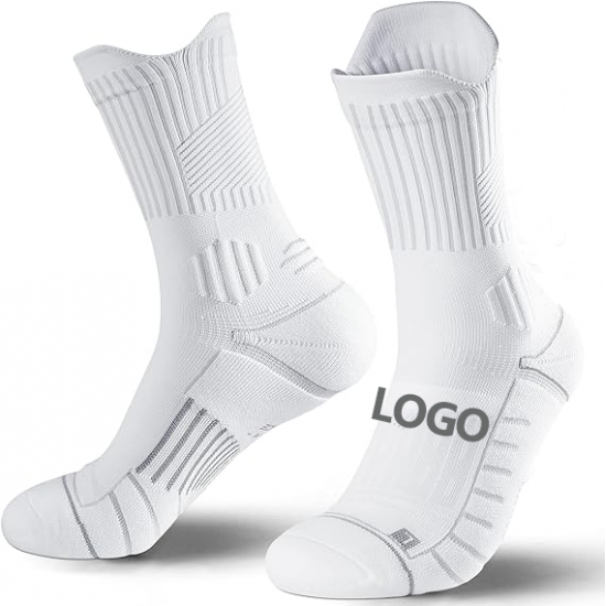 Grip Socks Football Custom Soccer Grip Socks Grip Socks Football Soccer White
